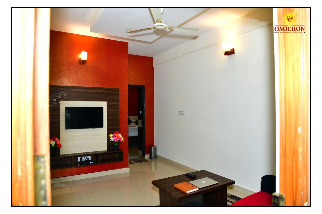 Hotel Omicron 1 Bhk Studio Room Bangalore Exteriör bild