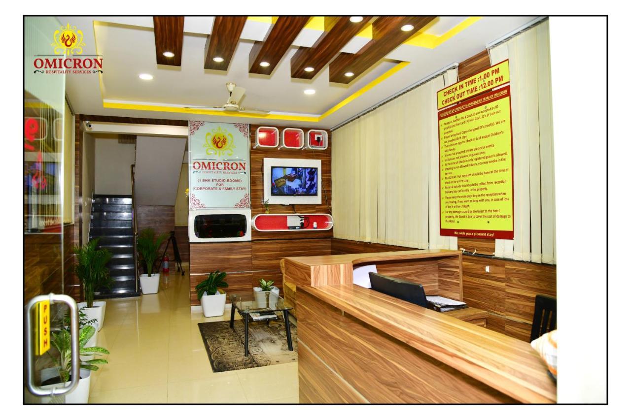Hotel Omicron 1 Bhk Studio Room Bangalore Exteriör bild