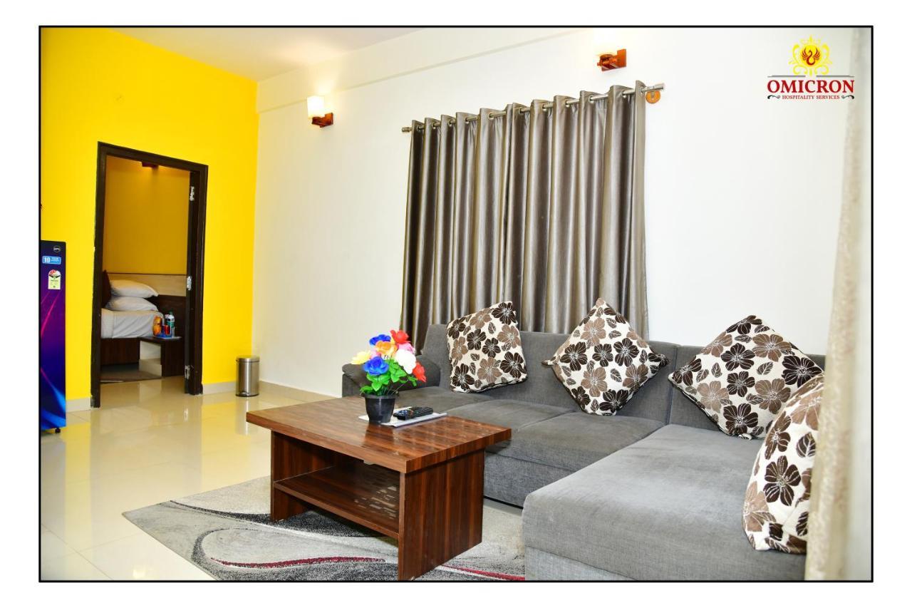 Hotel Omicron 1 Bhk Studio Room Bangalore Exteriör bild