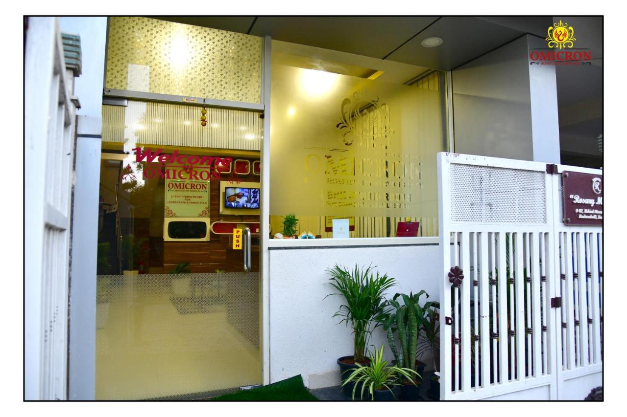 Hotel Omicron 1 Bhk Studio Room Bangalore Exteriör bild
